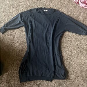 Sold out Navy Camden Sweatshirt Dress- S